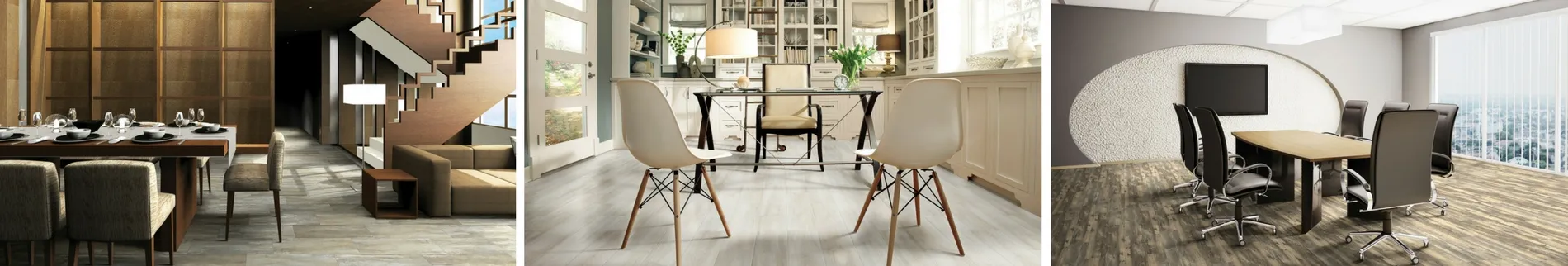 commercial flooring room scenes